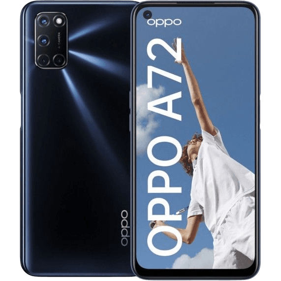 Oppo A72 | Schwarz | Wie neu | Dual SIM | 128 GB