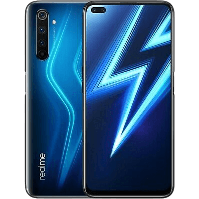 Realme 6 | Blau | Gut | Dual SIM | 64 GB