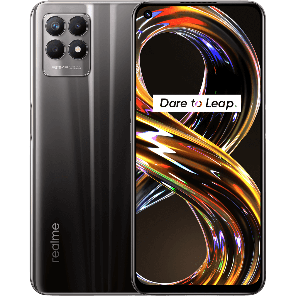 Realme 8 | Schwarz | Sehr gut | Dual SIM | 128 GB