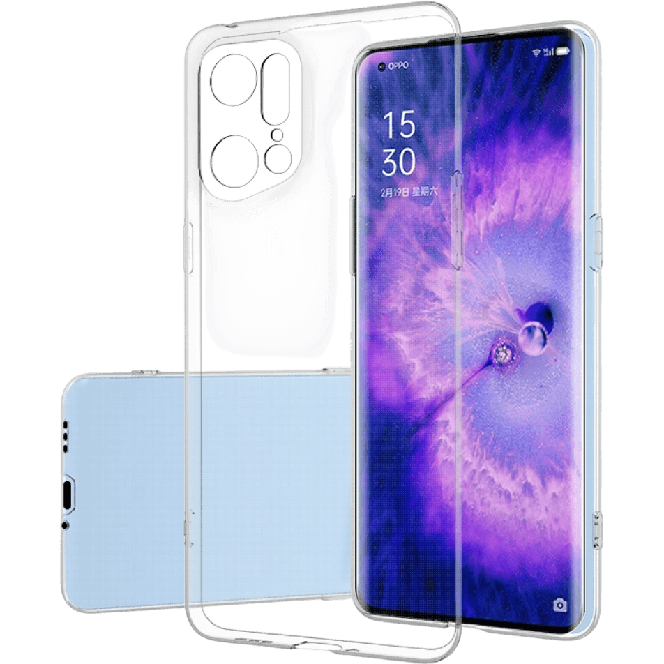 Case Oppo Find X5 | Transparent | Neu
