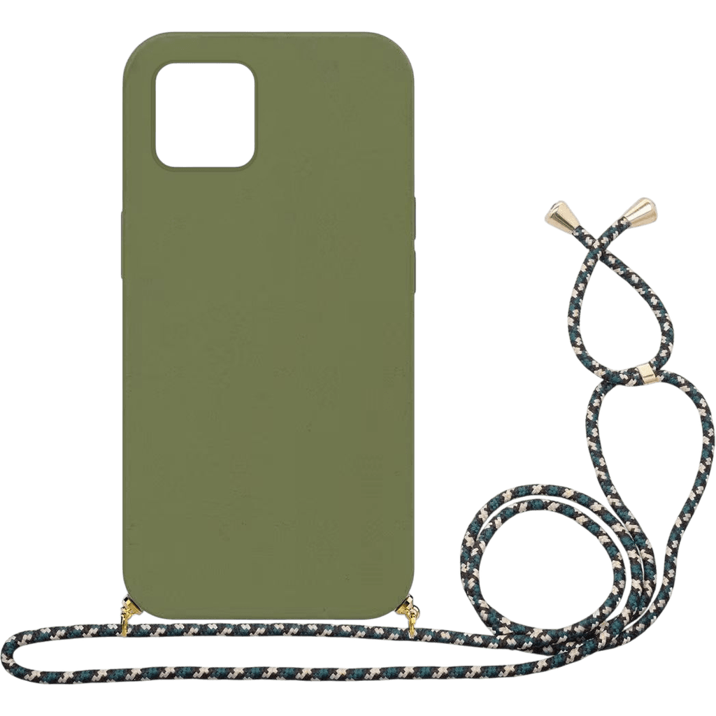 Eco Case mit Kordel iPhone 12 mini | Grün | Neu