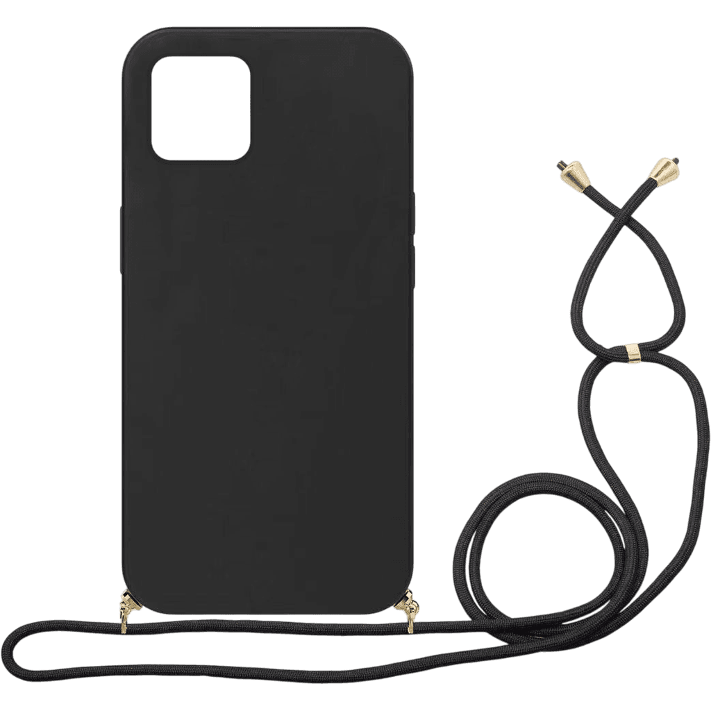 Eco Case mit Kordel iPhone XS Max | Schwarz | Neu