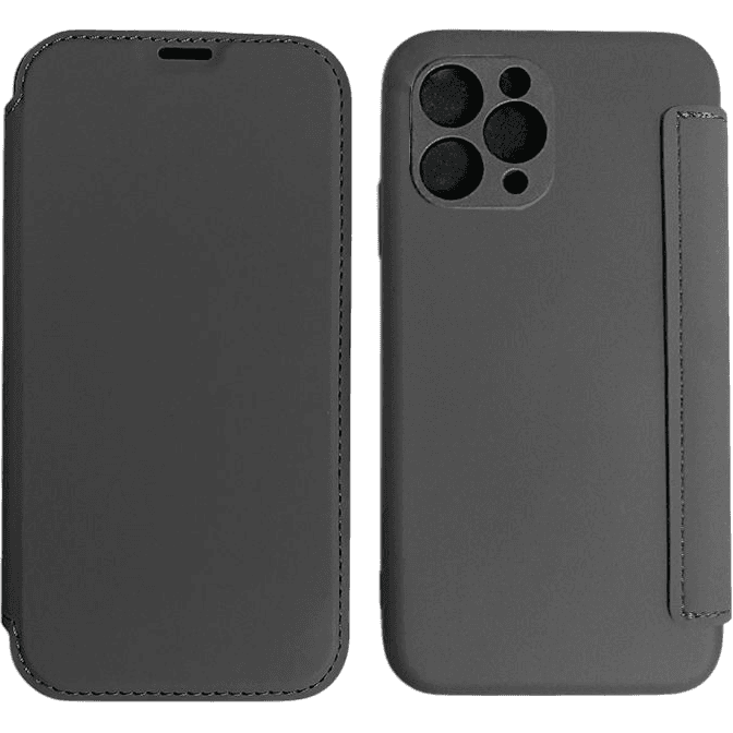 FlipCase in Lederoptik iPhone 11 | Schwarz | Neu