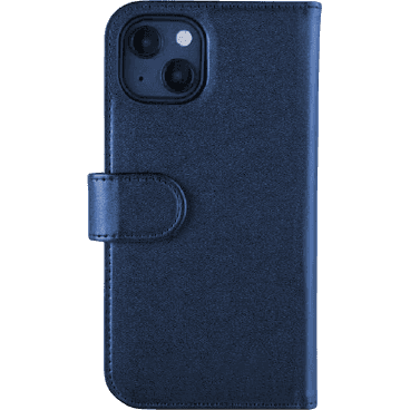 FlipCase in Lederoptik iPhone 14 Plus | Blau | Neu