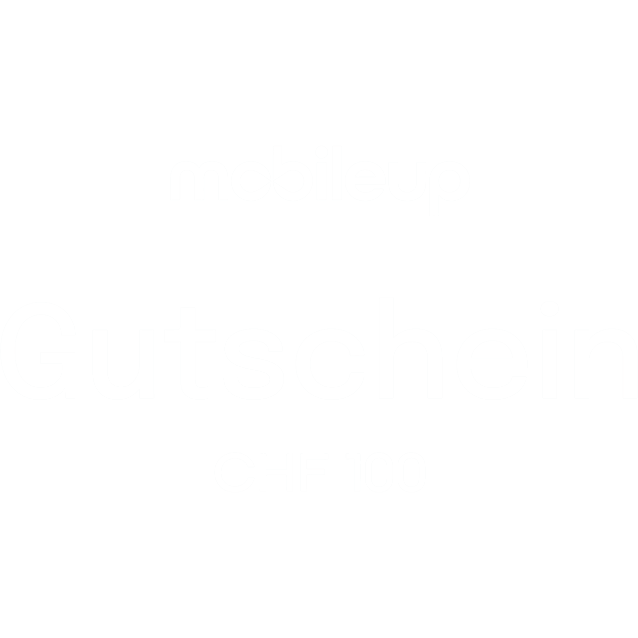 mobileup Geschenkgutschein CHF 100
