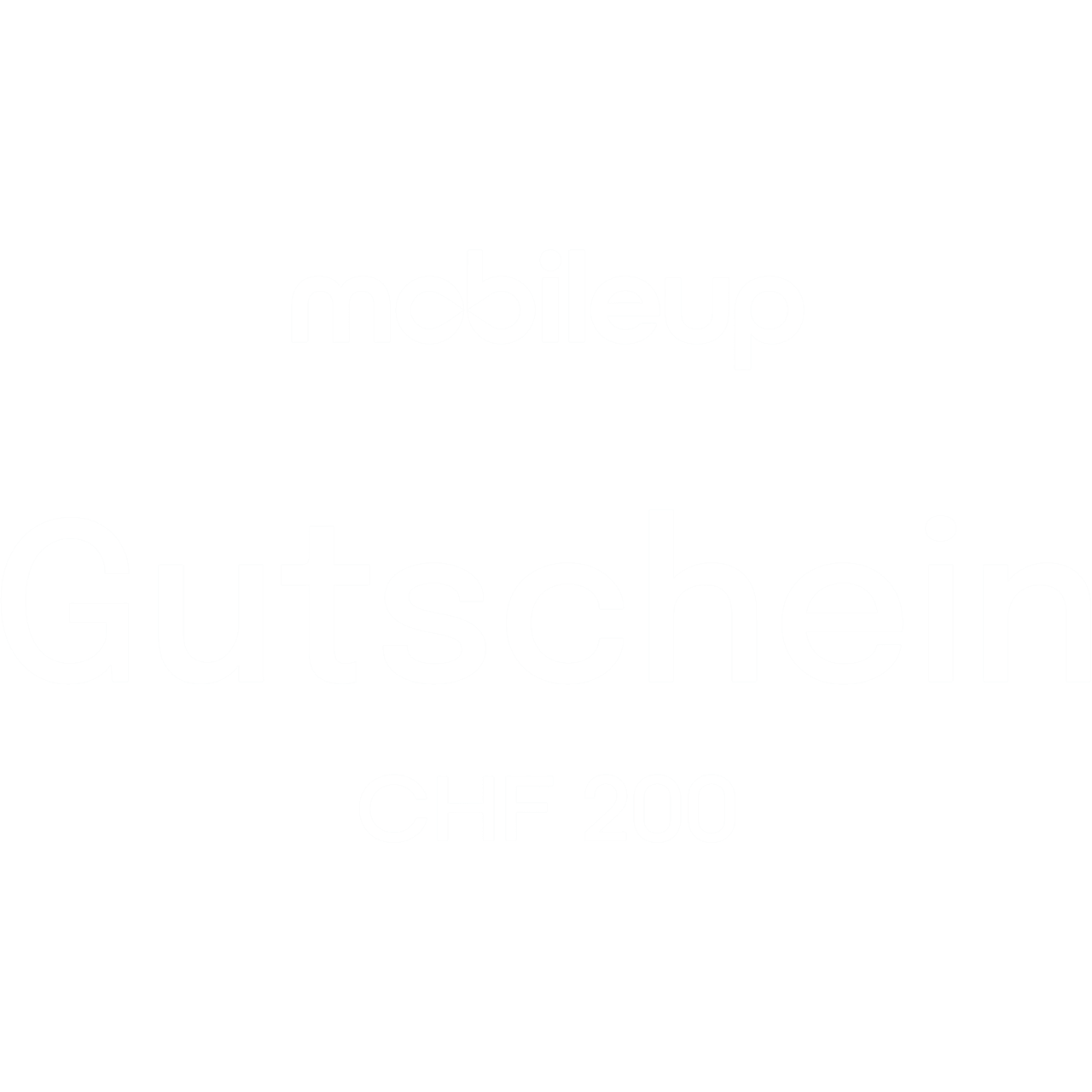 mobileup Geschenkgutschein CHF 200