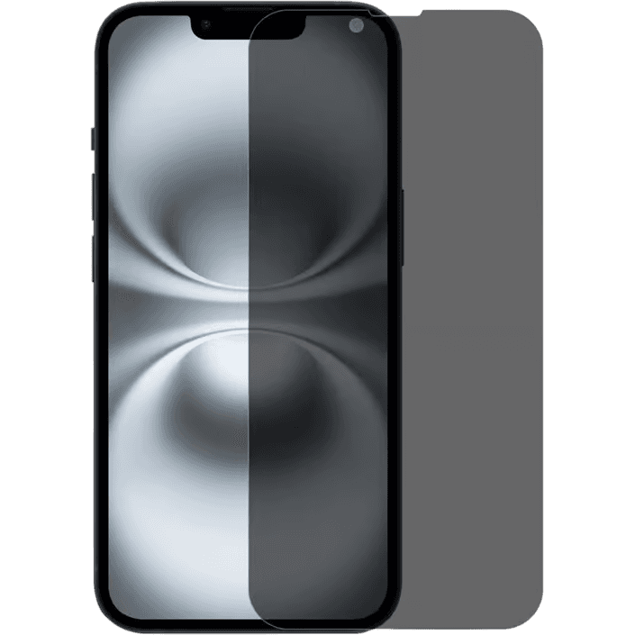 Privacy Displayschutz iPhone 16 | Transparent | Neu