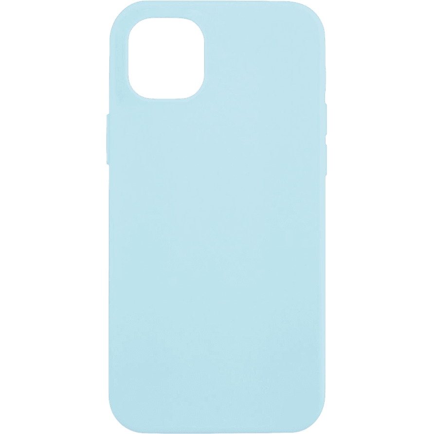 Silikon Case iPhone 14 | Hellblau | Neu