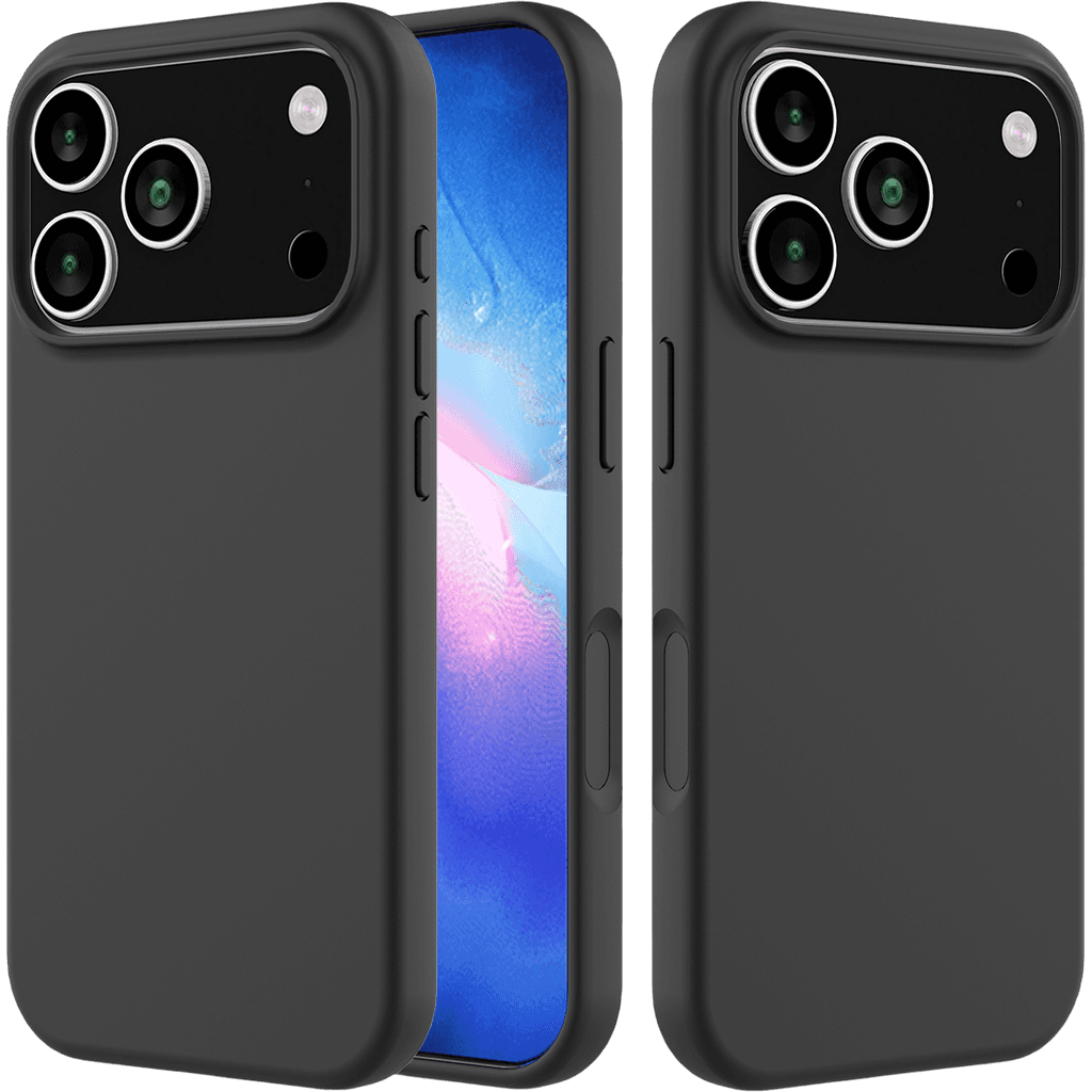 Silikon Case iPhone 17 Pro | Schwarz | Neu