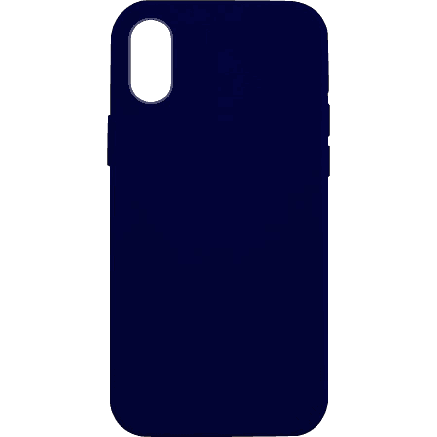 Silikon Case iPhone X / XS | Blau | Neu