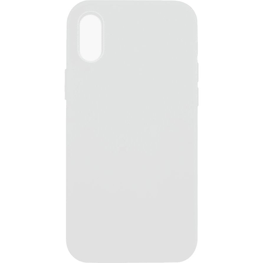 Silikon Case iPhone XS Max | Grau | Neu