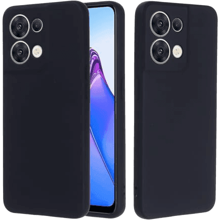 Silikon Case Oppo Reno 8 | Schwarz | Neu