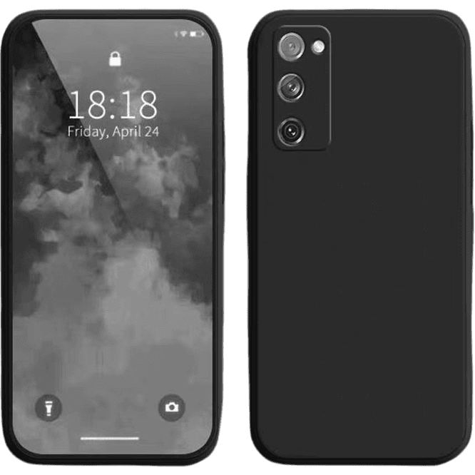 Silikon Case Samsung Galaxy S20 FE | Schwarz | Neu