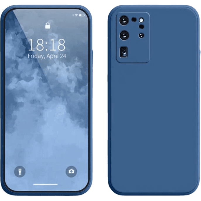 Silikon Case Samsung Galaxy S20 Ultra | Blau | Neu