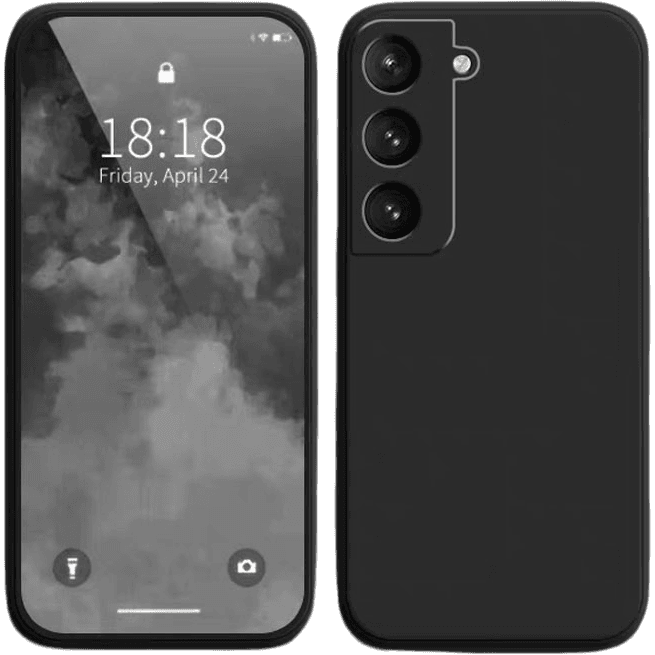 Silikon Case Samsung Galaxy S21 Plus | Schwarz | Neu