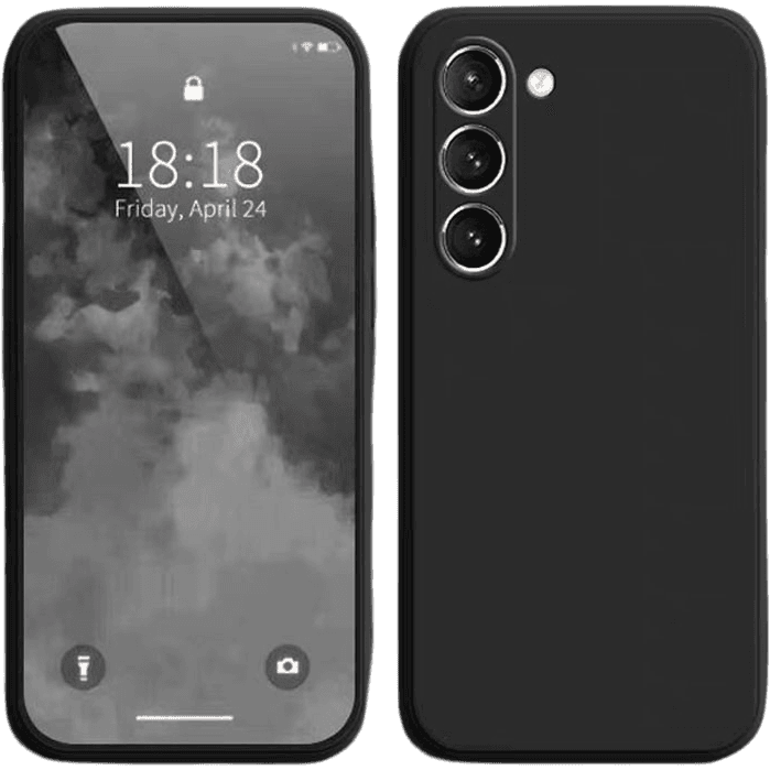 Silikon Case Samsung Galaxy S23 Plus 5G | Schwarz | Neu