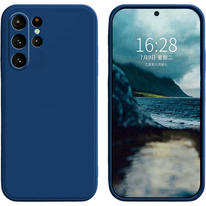 Silikon Case Samsung Galaxy S25 Ultra 5G | Blau | Neu