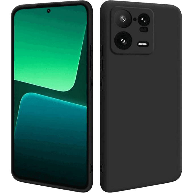Silikon Case Xiaomi 13T / 13T Pro | Schwarz | Neu