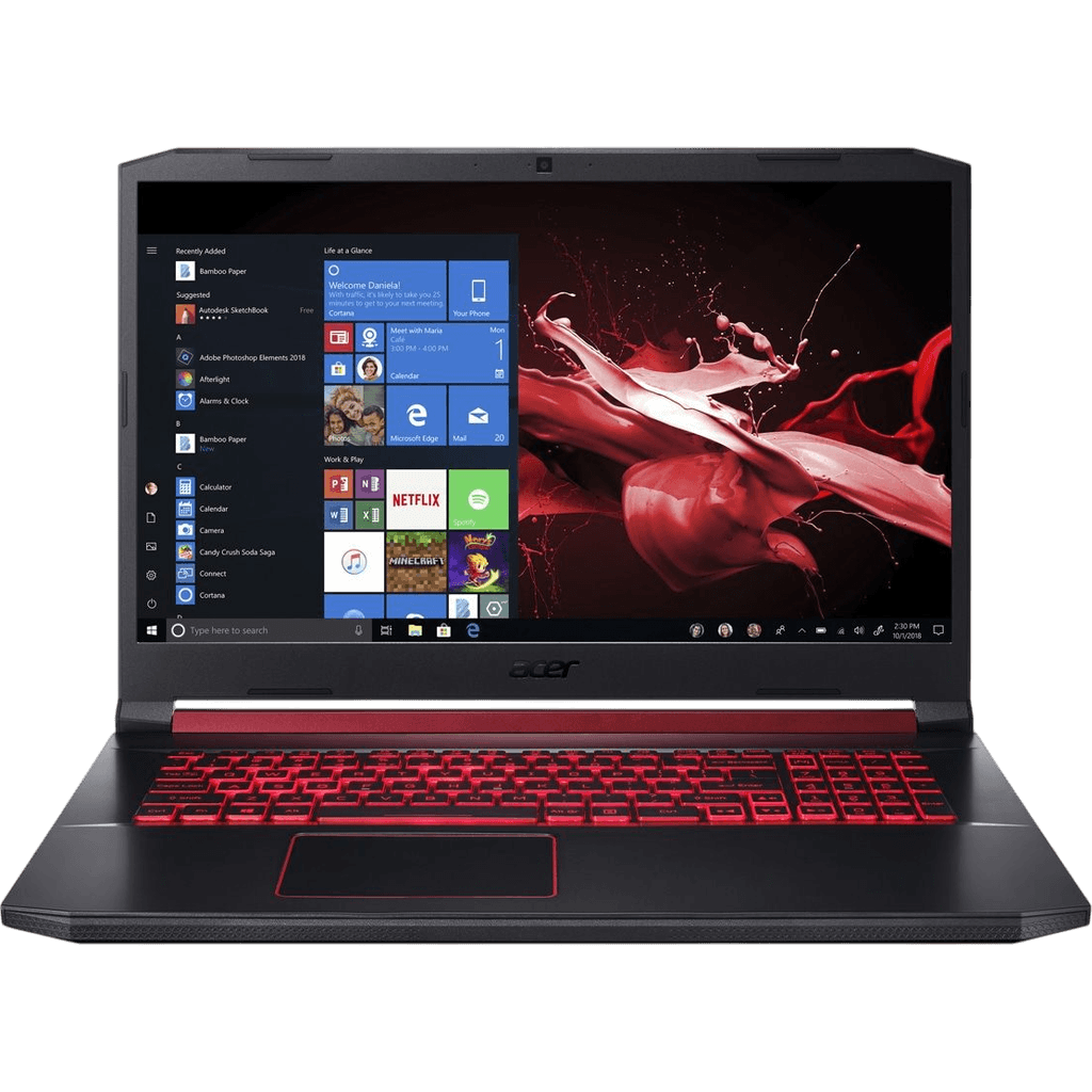 Acer Nitro 5 AN517-51 17.3" | Schwarz | Sehr gut | QWERTZ (Deutschland) | Core i5 | 8 GB RAM | 512 GB SSD