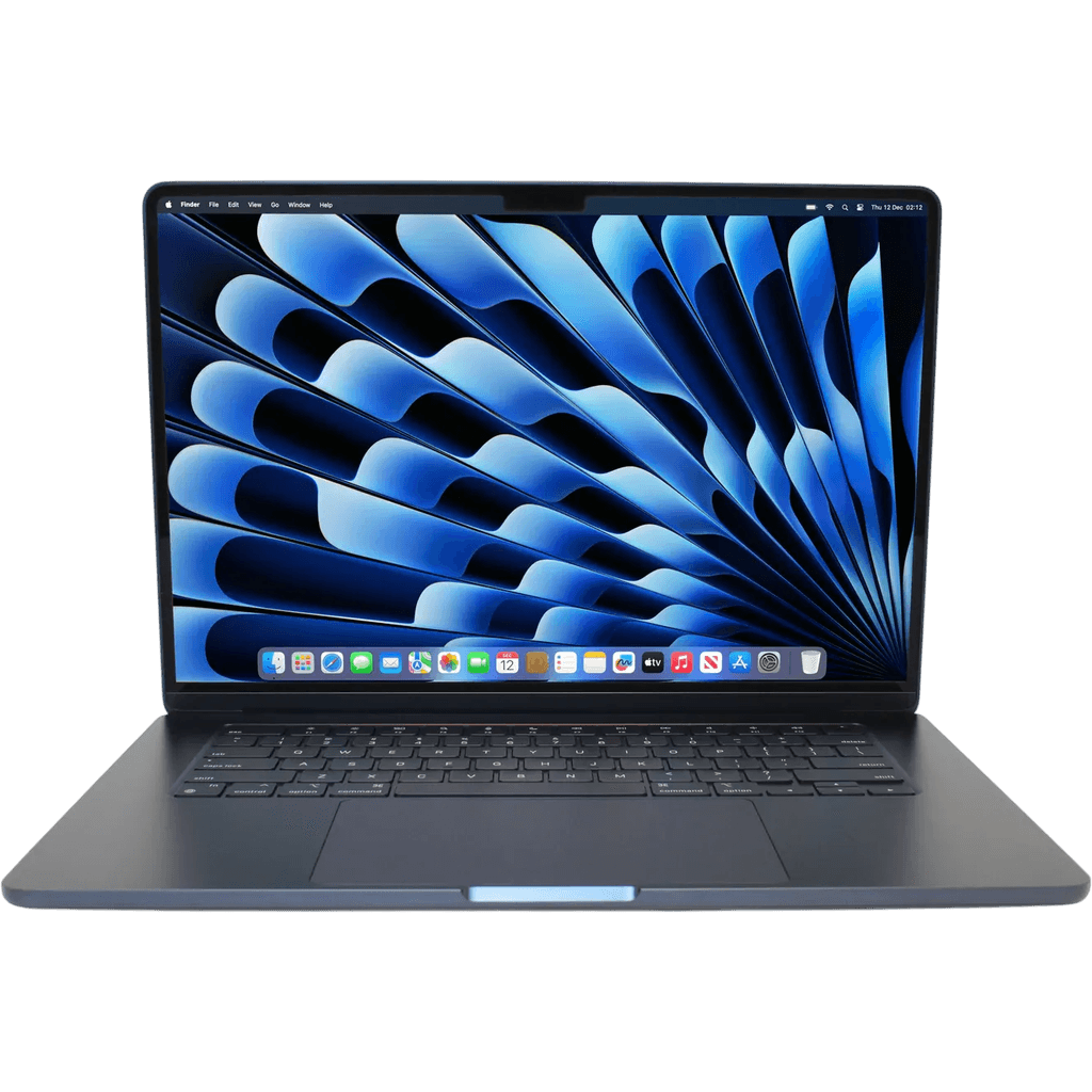 Apple MacBook Air (15" 2023) | Schwarz | Gut | QWERTZ (Schweiz) - gelabelt | Apple M2 | 8 GB RAM | 512 GB SSD
