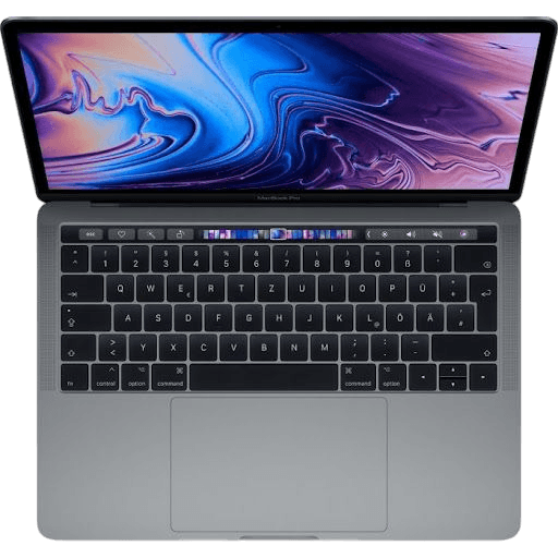 Apple MacBook Pro (13" 2018) | Grau | Gut | QWERTZ (Schweiz) - gelabelt | Core i5 | 16 GB RAM | 512 GB SSD
