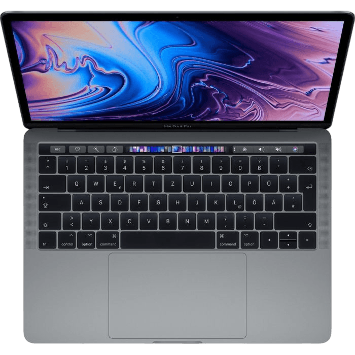 Apple MacBook Pro (13" 2018) | Grau | Gut | QWERTZ (Schweiz) - gelabelt | Core i7 | 16 GB RAM | 512 GB SSD