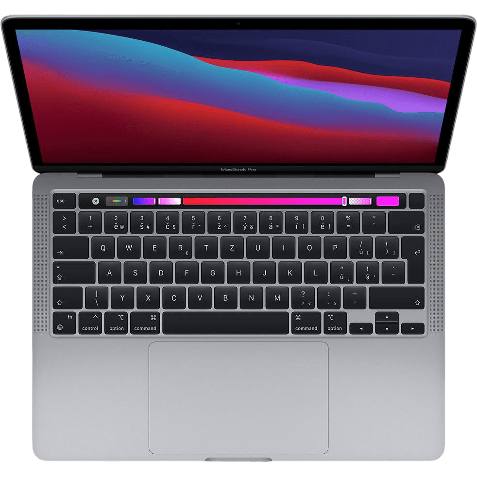 Apple MacBook Pro (13" 2020) | Grau | Gut | QWERTZ (Schweiz) - gelabelt | Apple M1 | 8 GB RAM | 256 GB SSD