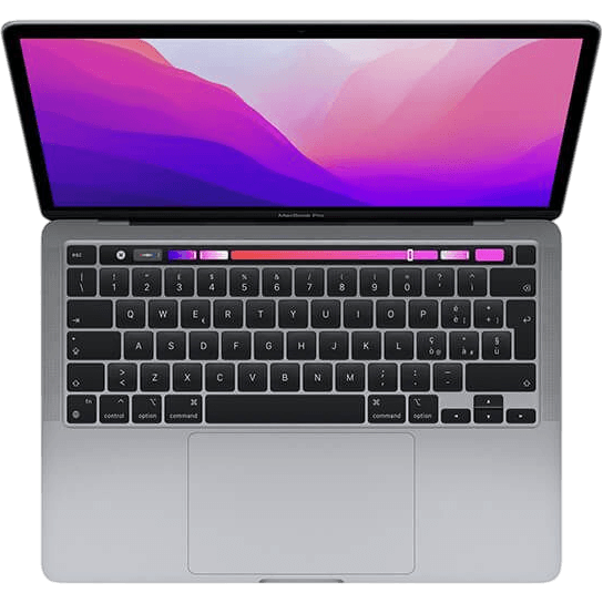 Apple MacBook Pro (13" 2022) | Grau | Wie neu | QWERTZ (Schweiz) - gelabelt | Apple M2 | 8 GB RAM | 256 GB SSD