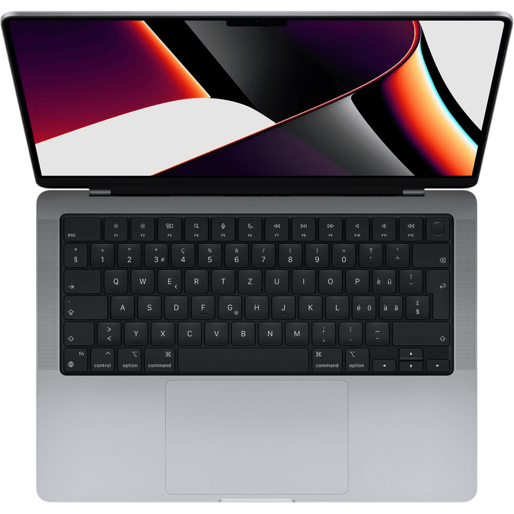 Apple MacBook Pro (14" 2021) | Grau | Gut | QWERTY (Schweden/Finnland) | Apple M1 Pro | 16 GB RAM | 512 GB SSD