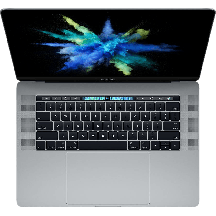 Apple MacBook Pro (15" 2017) | Grau | Gut | QWERTZ (Deutschland) | Core i7 | 16 GB RAM | 1000 GB SSD