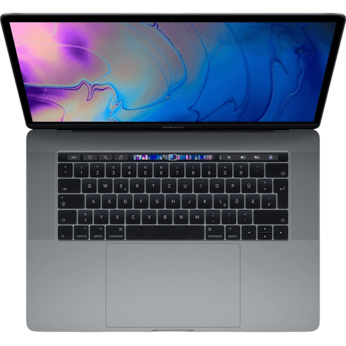 Apple MacBook Pro (15" 2018) | Grau | Gut | AZERTY (Frankreich) | Core i7 | 32 GB RAM | 512 GB SSD