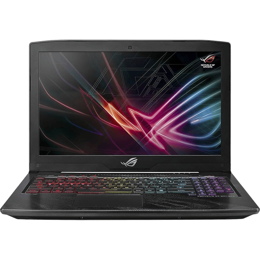 Asus Rog Strix GL703GE 17.3" | Schwarz | Gut | QWERTZ (Schweiz) - gelabelt | Core i7 | 16 GB RAM | 256 GB