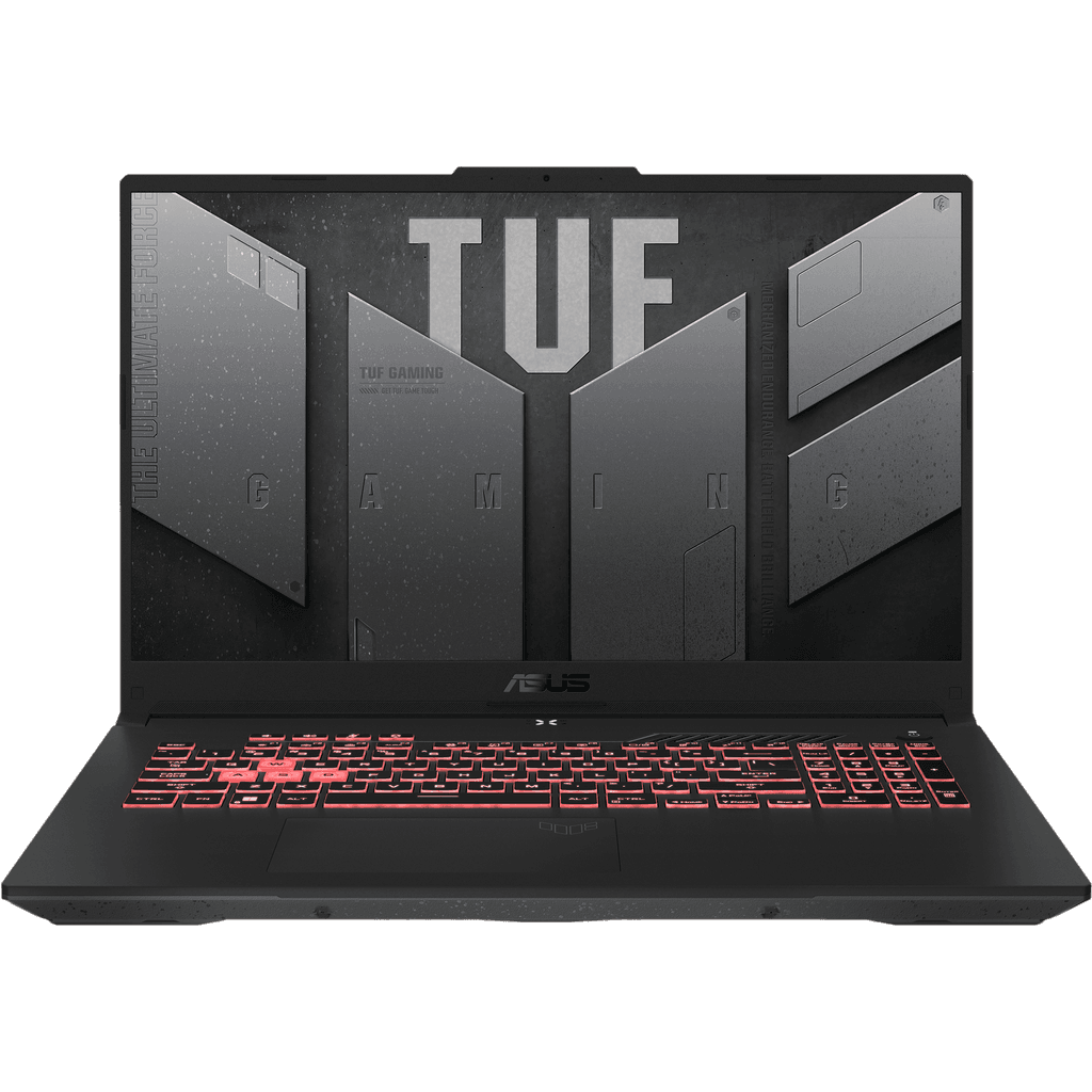 Asus TUF Gaming A17 (2022) 17.3" | Schwarz | Gut | QWERTY (Vereinigte Staaten) | Ryzen 7 | 16 GB RAM | 1000 GB