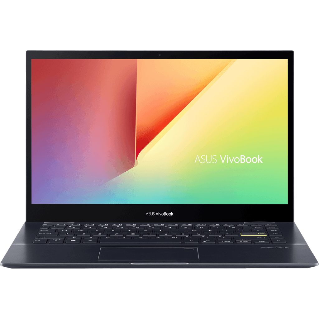 Asus Vivobook Flip Touch 14" | Blau | Gut | QWERTZ (Schweiz) - gelabelt | Ryzen 5 | 8 GB RAM | 512 GB SSD