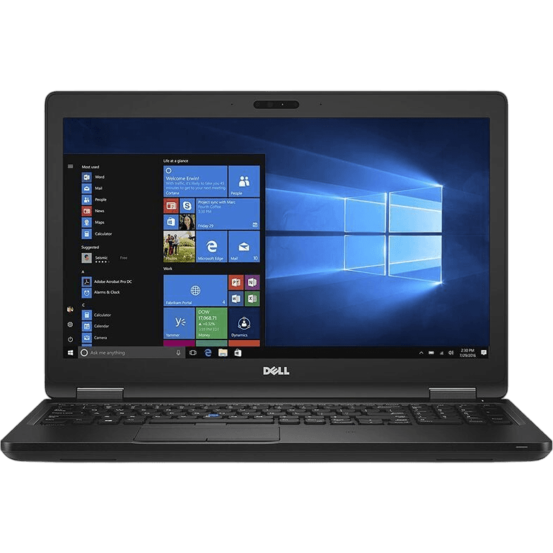 Dell Latitude 5580 15.6" | Schwarz | Gut | QWERTY (Schweden/Finnland) | Core i7 | 16 GB RAM | 256 GB SSD