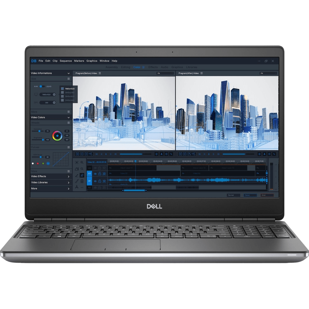 Dell Precision 7560 15.6" | Silber | Wie neu | QWERTZ (Deutschland) | Core i7 | 64 GB RAM | 512 GB SSD