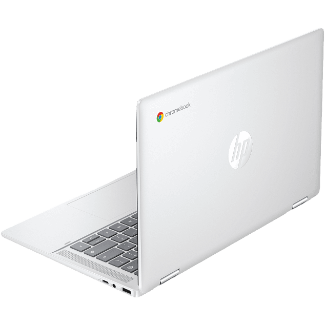 HP Chromebook x360 14" | Silber | Gut | QWERTZ (Schweiz) | Pentium Gold | 8 GB RAM | 4 GB SSD