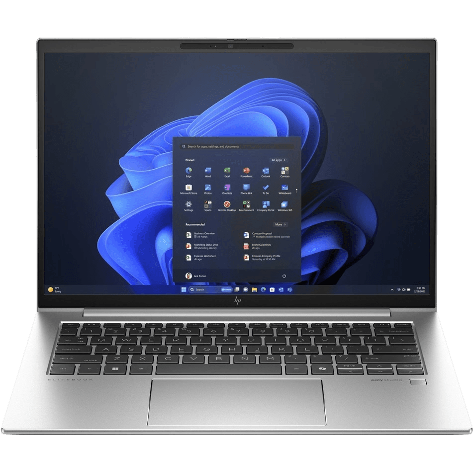 HP EliteBook 840 G11 14" | Silber | Sehr gut | QWERTZ (Schweiz) - gelabelt | Core Ultra | 16 GB RAM | 256 GB SSD