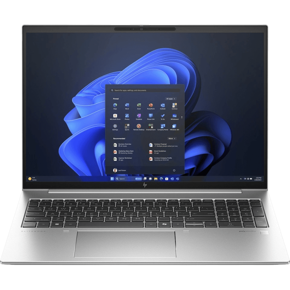 HP EliteBook 865 G11 16" | Silber | Sehr gut | QWERTZ (Schweiz) - gelabelt | Ryzen 5 | 16 GB RAM | 512 GB SSD