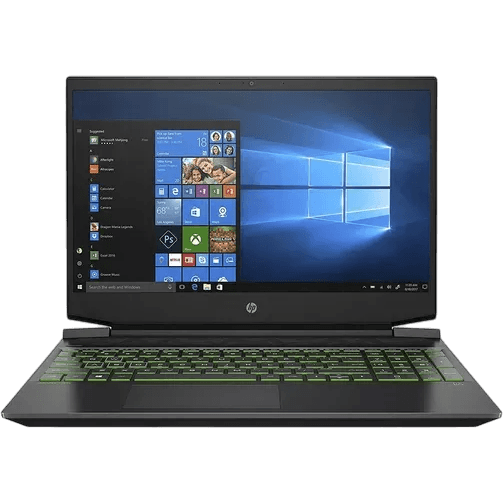 HP Gaming Pavilion 15-ec2828no 15.6" | Schwarz | Sehr gut | QWERTZ (Schweiz) - gelabelt | Ryzen 5 | 8 GB RAM | 1000 GB SSD