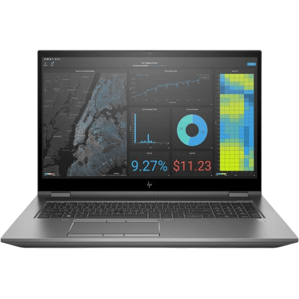 HP ZBook Fury 17 G8 17.3" | Grau | Wie neu | QWERTZ (Schweiz) - gelabelt | Core i7 | 32 GB RAM | 1000 GB SSD