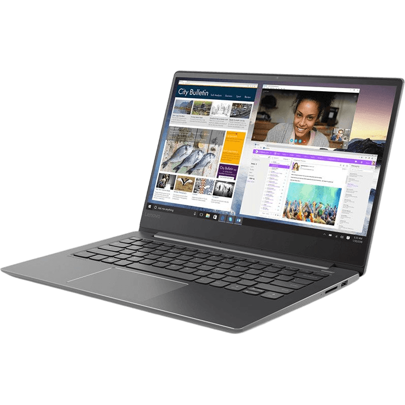 Lenovo IdeaPad 530S-14ARR 14" | Grau | Gut | QWERTY (Skandinavien) | Ryzen 3 | 16 GB RAM | 512 GB SSD