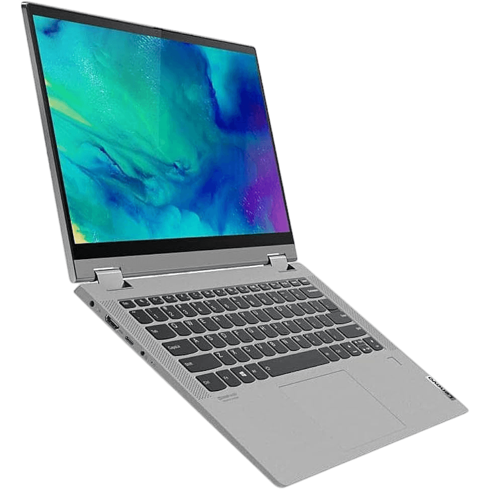 Lenovo IdeaPad Flex 5 Touch 14" | Grau | Gut | QWERTY (Skandinavien) | Ryzen 7 | 8 GB RAM | 256 GB SSD