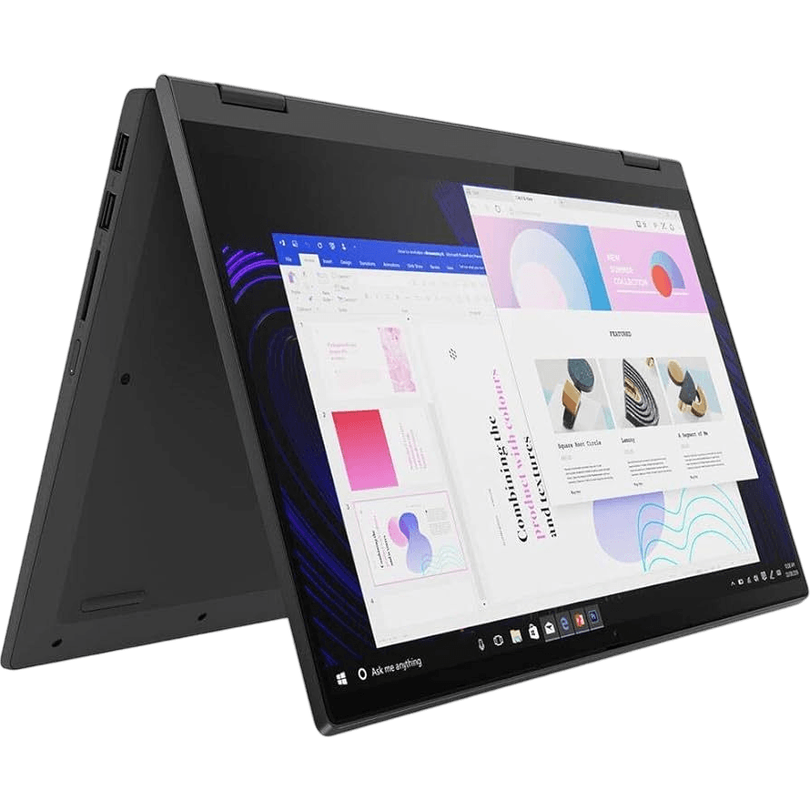 Lenovo IdeaPad Flex 5 Touch 14" | Grau | Gut | QWERTY (Skandinavien) | Ryzen 5 | 8 GB RAM | 512 GB SSD