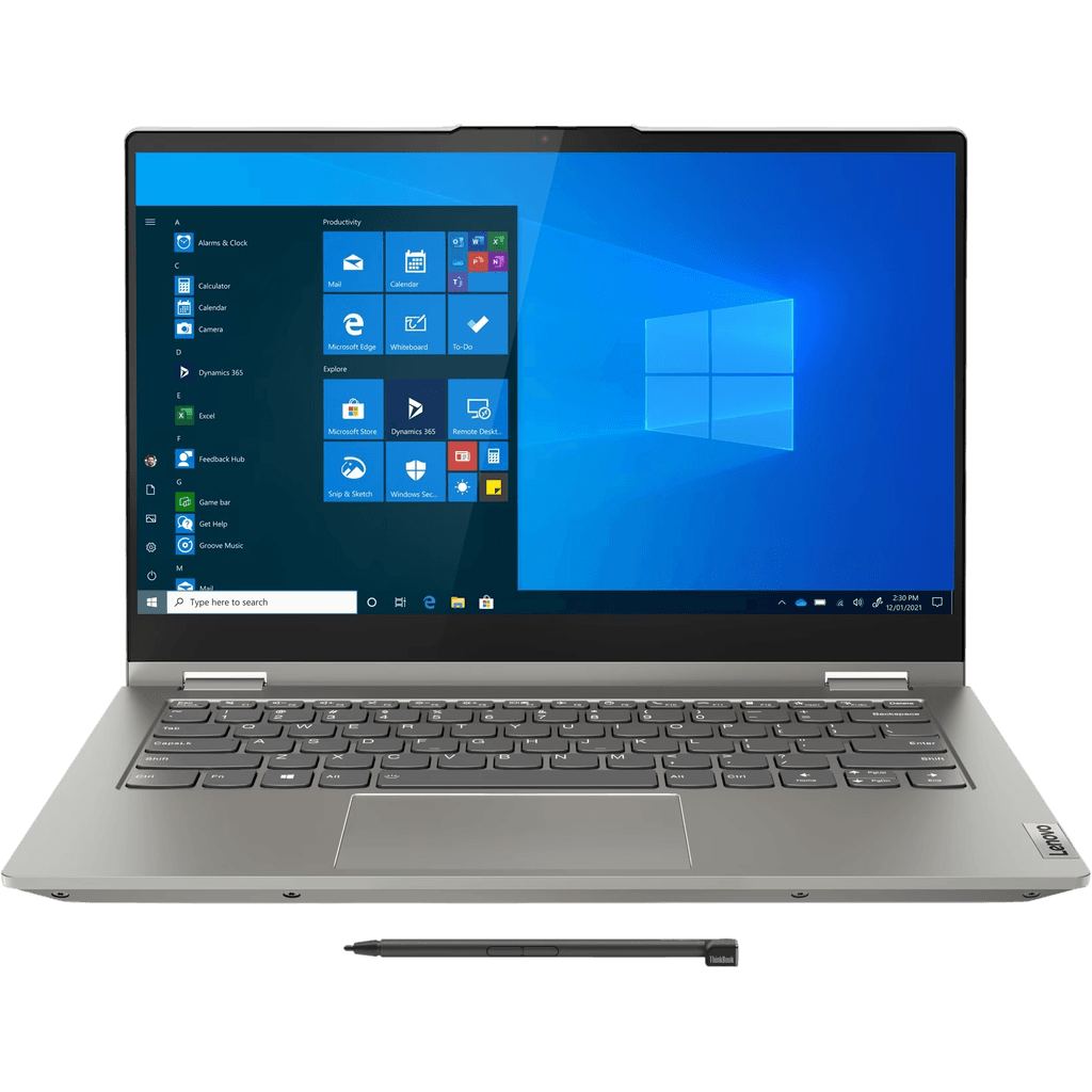 Lenovo ThinkBook 14s Yoga 14" | Grau | Wie neu | QWERTZ (Schweiz) - gelabelt | Core i7 | 16 GB RAM | 512 GB SSD
