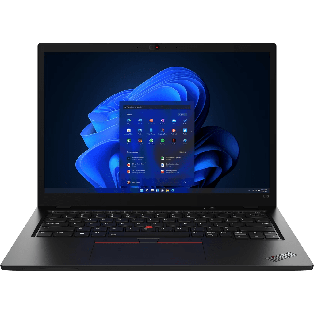 Lenovo ThinkPad L13 G3 13.3" | Schwarz | Wie neu | QWERTZ (Schweiz) - gelabelt | Core i5 | 16 GB RAM | 256 GB SSD
