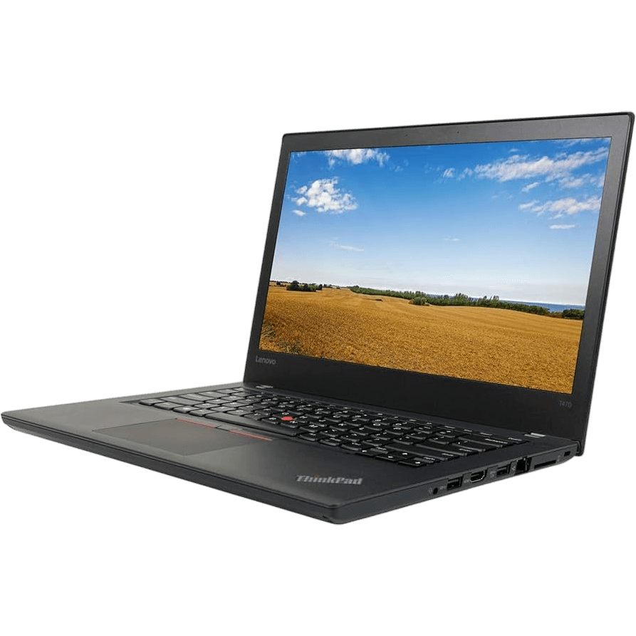 Lenovo ThinkPad T470 14" | Schwarz | Sehr gut | QWERTY (Island) | Core i5 | 16 GB RAM | 256 GB SSD