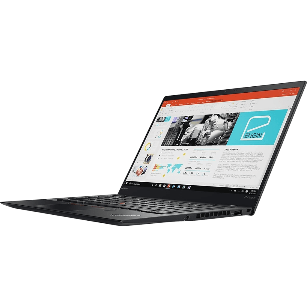 Lenovo ThinkPad X1 Carbon (5th Gen) 14" | Schwarz | Sehr gut | QWERTZ (Schweiz) | Core i5 | 16 GB RAM | 256 GB SSD