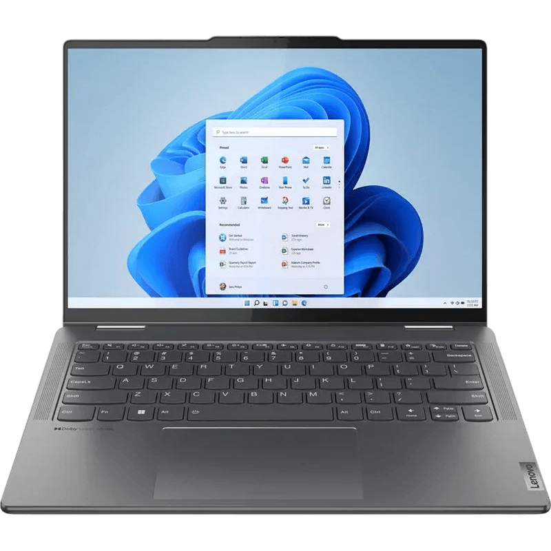 Lenovo Yoga 7 14" | Grau | Wie neu | QWERTZ (Schweiz) - gelabelt | Core i7 | 16 GB RAM | 1000 GB SSD