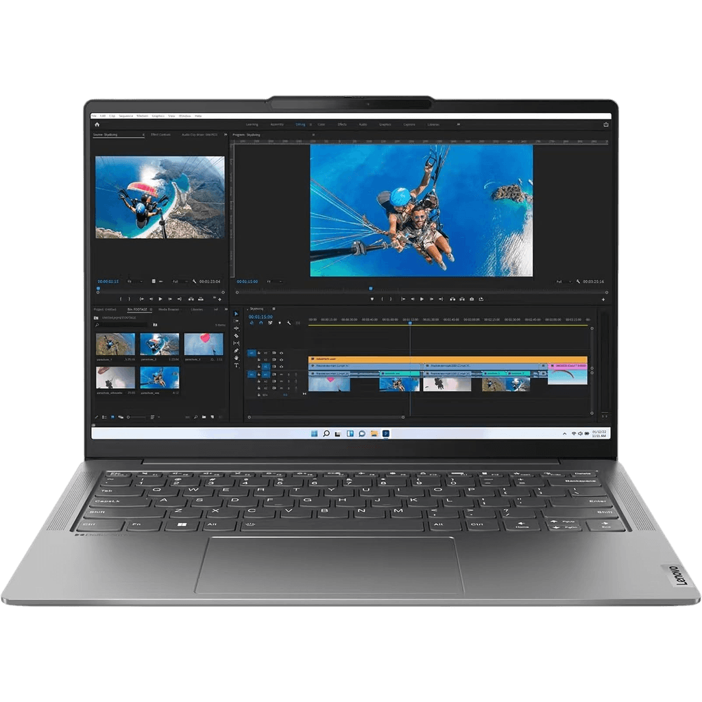 Lenovo Yoga Slim 6 14" | Grau | Gut | QWERTY (Skandinavien) | Core i5 | 16 GB RAM | 256 GB SSD